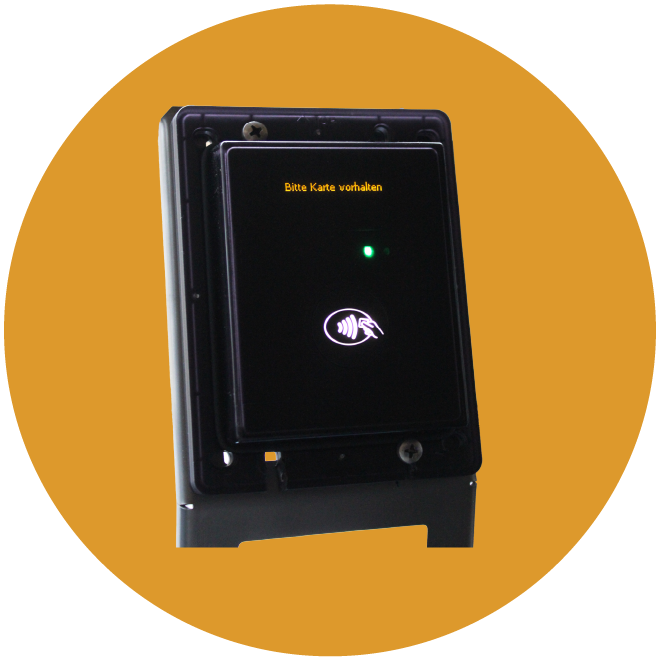 Scanner Kreditkarten